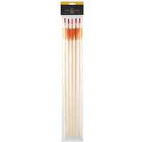 Poe Lang 30" Target Wooden Arrows - Set of 5