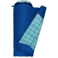 NILS CAMP NC2009 sleeping bag blue checkered size L