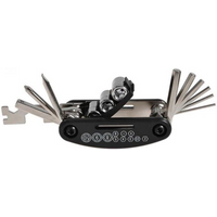 Rockbros GJ1601 16-in-1 Multi-Tool for Bicycle Repair - Black