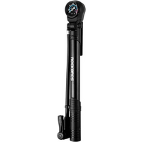 Rockbros 42310006001 Bicycle Pump with Pressure Gauge - Black
