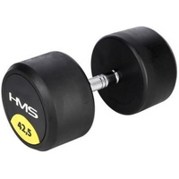 Rubber-coated dumbbell 42.5kg HMS HG PRO 42.5