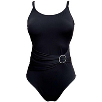 093 B1 black women's swimsuit