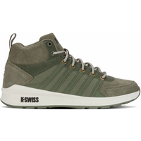 K-Swiss Vista Trainer MID WNT men's leather shoes high sneakers green (07145-379-M)
