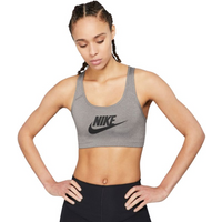 Nike Futura Swoosh Sports Bra Gray 899370 091