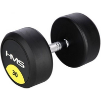 Rubber-coated dumbbell 30kg HMS HG PRO 30