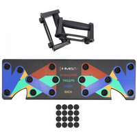 HMS PU10 Multifunctional Push-Up Board Black