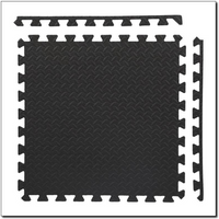 Dark gray puzzle mat 9 pieces 12mm HMS MP12
