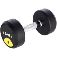 Rubber-coated dumbbell 8kg HMS HG PRO 8