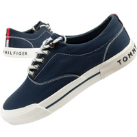 Tommy Hilfiger men's sports shoes sneakers fashionable comfortable navy blue