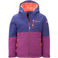 Trollkids Kids Hemsedal Snow Jacket XT insulated waterproof purple winter jacket (513-154)