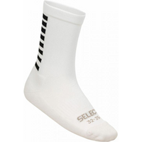 SELECT white short soccer training socks