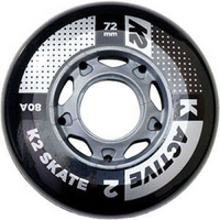 K2 72 MM ACTIVE WHEEL 4-PACK wheels (30B3000/11/UNI)