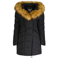 Geographical Norway Chaya Eo Bs Lady 068 Women's Winter Parka Black (WU4829F/GNO-BLACK)