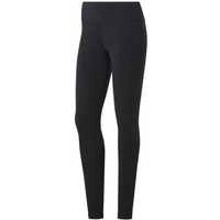 Reebok TE COTTON LEGGING women's sports high-waist training leggings black (FK6664)