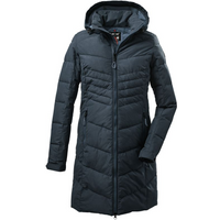 Killtec KOW 150 women's winter parka, quilted and breathable, navy blue (37421/834)