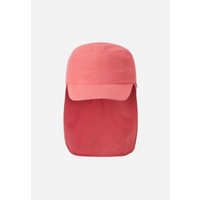 Reima Biitsi children's hat with a baseball cap, sun protection, red (5300152A-3240)