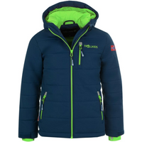Trollkids Kids Hemsedal Snow Jacket XT navy with reflectors (513-100)
