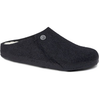 Birkenstock Anthracite wool felt insulated slippers for women/men narrow (1015084)