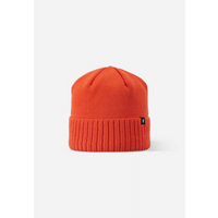Reima Beanie Kalotti Red Orange Junior children's winter hat made of certified orange wool (5300232A-2820)