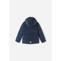 Reima Down Jacket. Paimio Navy Age 3 Junior Unisex Waterproof Navy Blue (5100282A-6980)