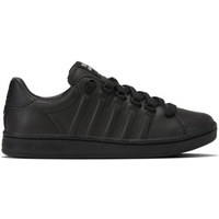 K-Swiss LOZAN II men's sneakers, natural leather, black (07943-904-M)