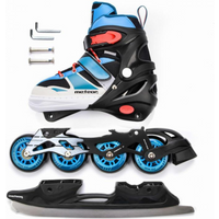 Meteor 2in1 Inv. M 34-37 blue roller skates
