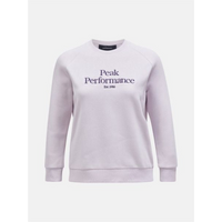 Peak Performance W Original Crew Purple Sweatshirt