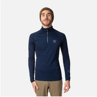 Rossignol Poursuite 1/2 Zip Navy T-Shirt