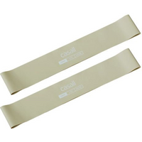 CASALL Rubber band light exercise bands 2pcs light green