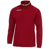 ERREA Mansel JR sweatshirt, size XS, burgundy