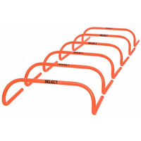 Soccer training hurdles 15 cm SELECT set of 6 pcs.
