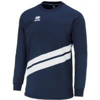 ERREA Julio sweatshirt, size XS, navy blue/white