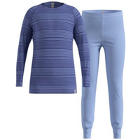 Thermal underwear - Odlo Set long ACTIVE WARM SET size 104cm Blue