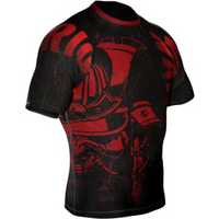 The "Warrior" compression rashguard is made of DBX MORE DRY M material.