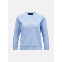Peak Performance W Original Crew Sweatshirt Blue