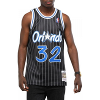 Mitchell & Ness Men's Orlando Magic NBA Swingman Jersey Shaquille O'Neal #32 SMJYGS18191-OMABLCK94SON