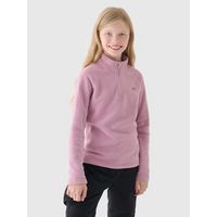 Girls' fleece thermal underwear (top) 4F Junior 4FJWAW24UFLEF052-56S