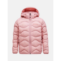 Peak Performance Jr Helium Down Hood Jacket Pink
