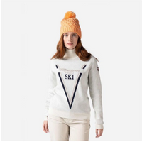 Rossignol W Victoire Tn Knit Sweater White
