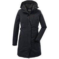 Killtec KOW 165 36 Women's Hooded Parka, Black, Waterproof, Windproof (37726/200)