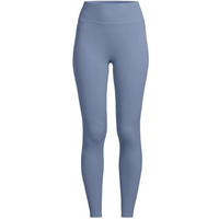 CASALL Multi Rib Seamless High Waist Tights blue leggings