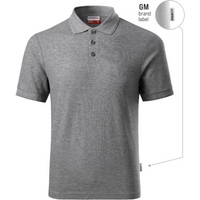 Men's Reserve Polo Shirt (Dark Gray Melange (Brand Label))