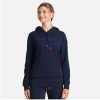 ROSSIGNOL W Logo Sweat Hood Fl navy blue