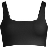 CASALL Square Neck Bikini Top Black