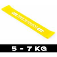 Power Band MINI - Training band for mobility exercises YELLOW 5-7 kg