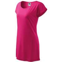 Malfini Love W dress MLI-12340 purple red