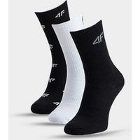 Boys' casual ankle socks (3-pack) 4F 4FJWAW25USOCM391-91A
