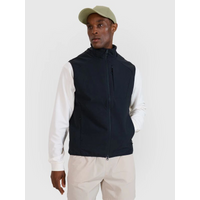 Men's sleeveless vest with stand-up collar 4F 4FWSS25TVJAM194-20S