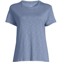 CASALL Soft Texture Tee Blue