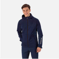 ROSSIGNOL Softshell Hoodie Jacket Jkt Navy Blue